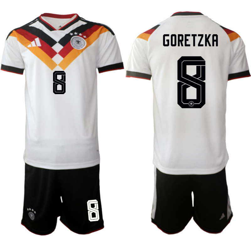 Men Germany home #5 style 2026 World Cup Soccer jersey
